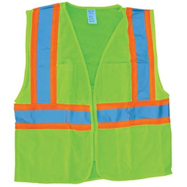 Class II Supervisor's Mesh ANSI Vest - Lime (#32254)