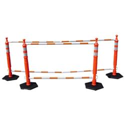 Retractable Cone Bar for Cones and Delineators