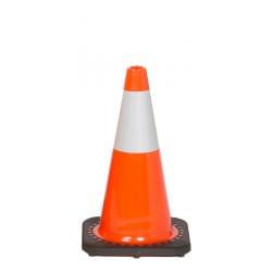 TrafFix Devices' 18" PVC Cone - Sheeted