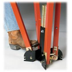 Each TrafFix Sign Stand Model comes complete with TrafFix Step-N-Drop leg release system